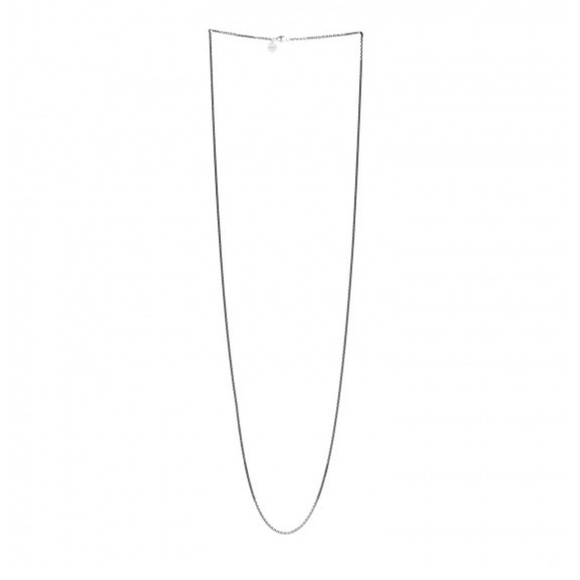 Tiffany & Co. Black Enamel Coated 30” “Sparkle” Chain Necklace - Picture 9 of 9